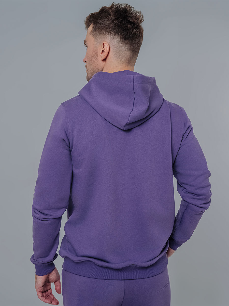Худи без начеса, фиолетовый