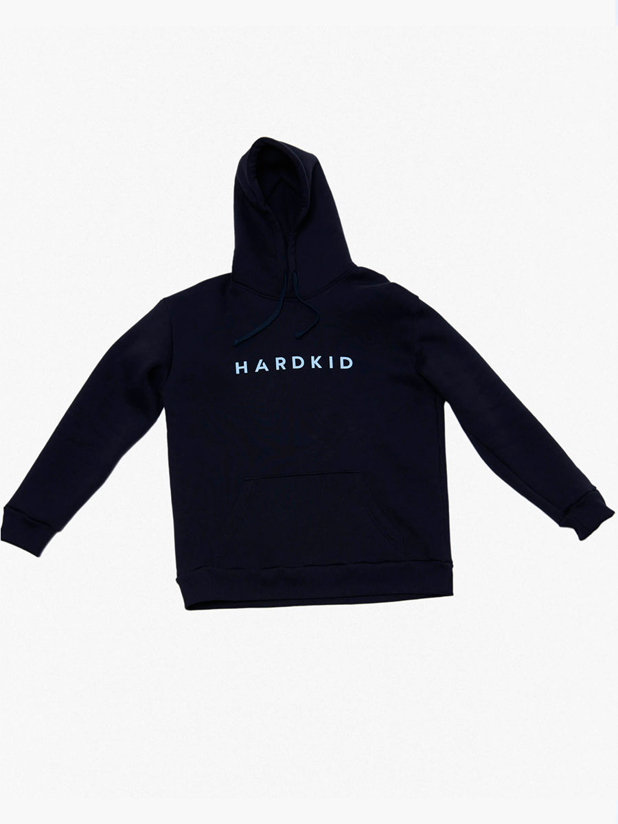 Худи с начесом, синий