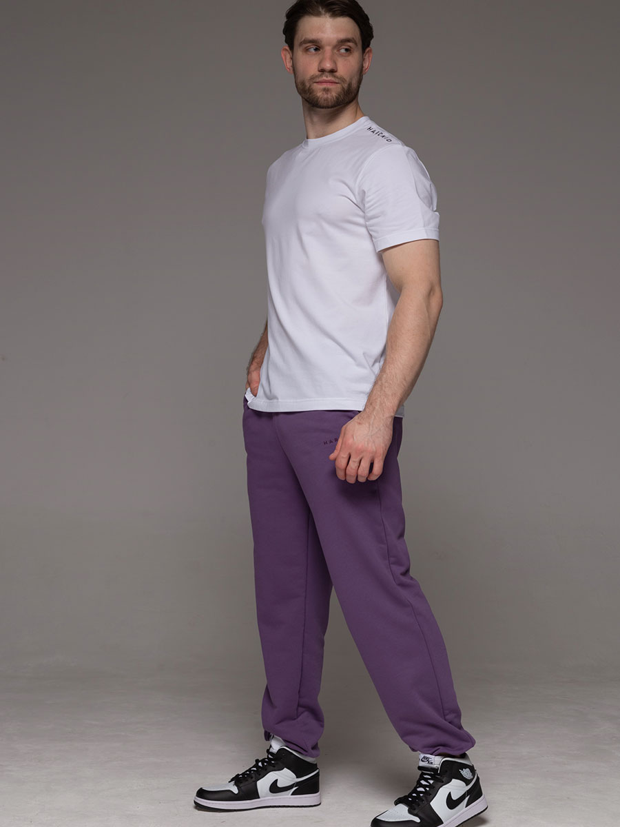 Брюки, фиолетовый