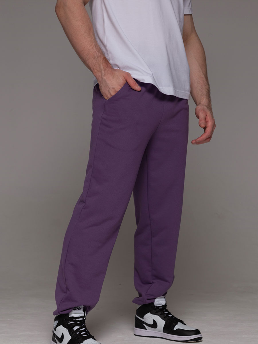 Брюки, фиолетовый