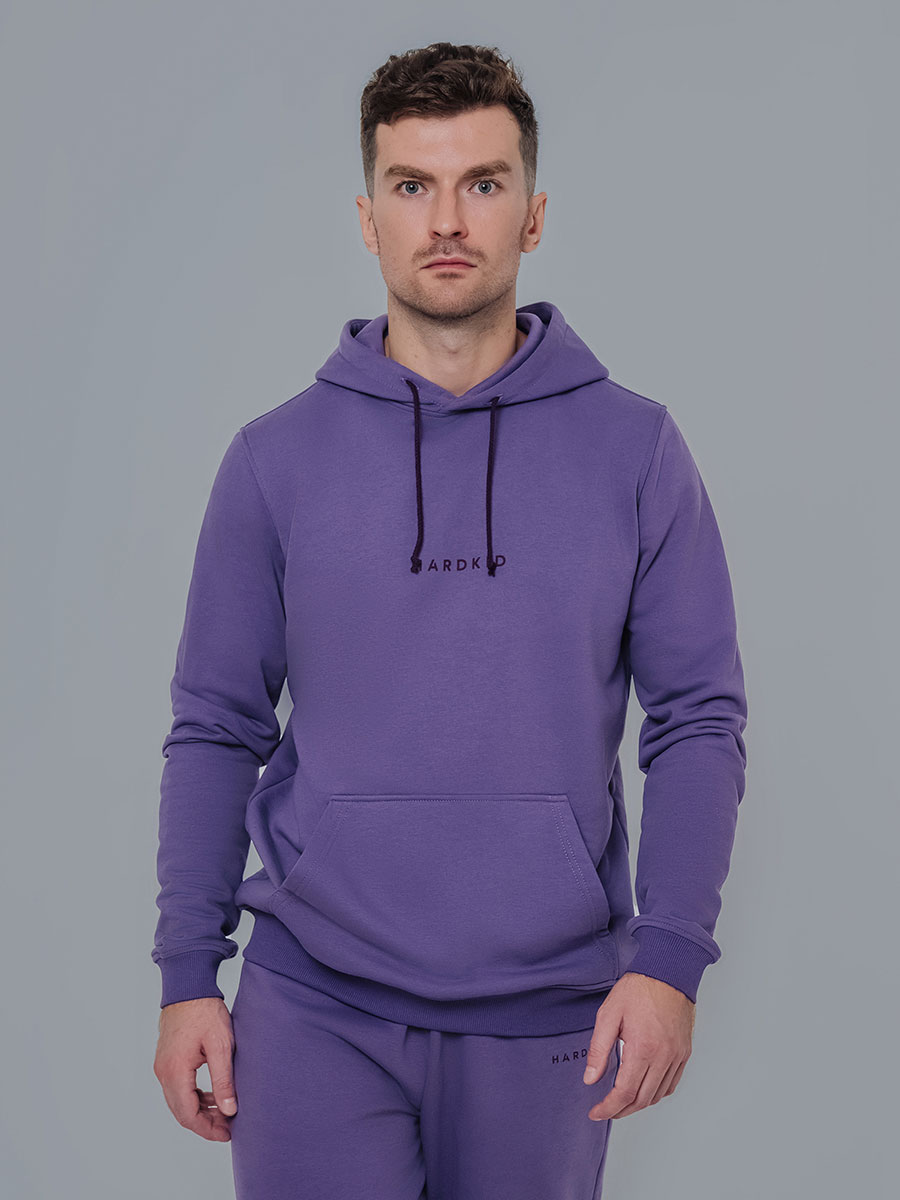 Худи без начеса, фиолетовый