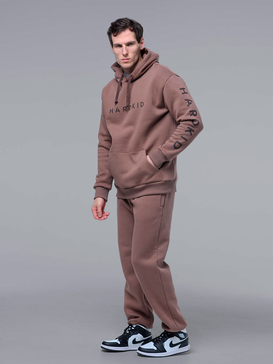 Худи с начесом, бежевый