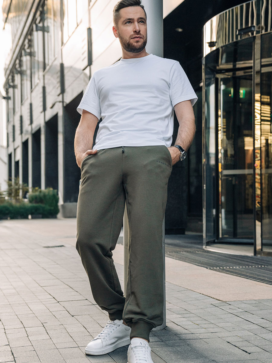 Брюки, хаки