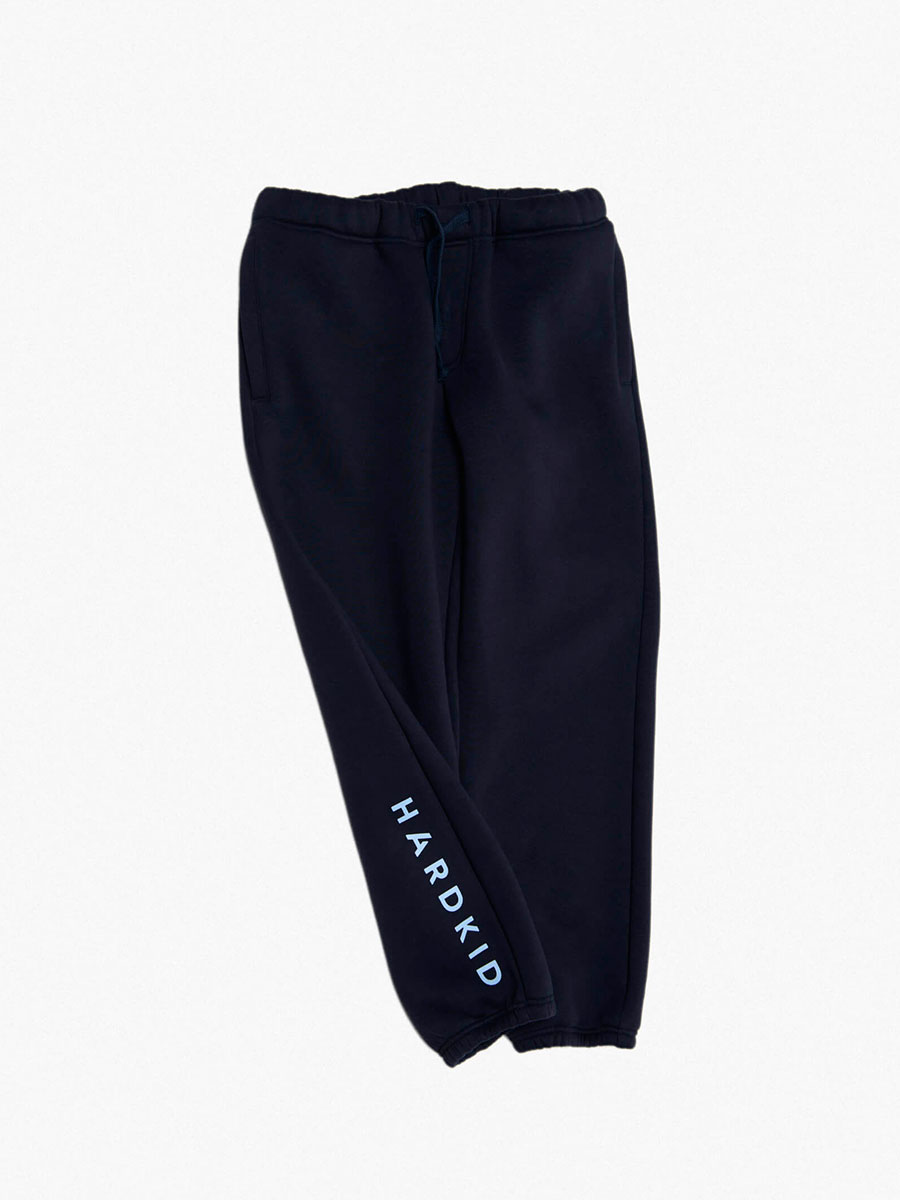 Брюки с начесом, синий