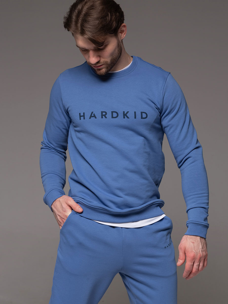 Свитшот, голубой