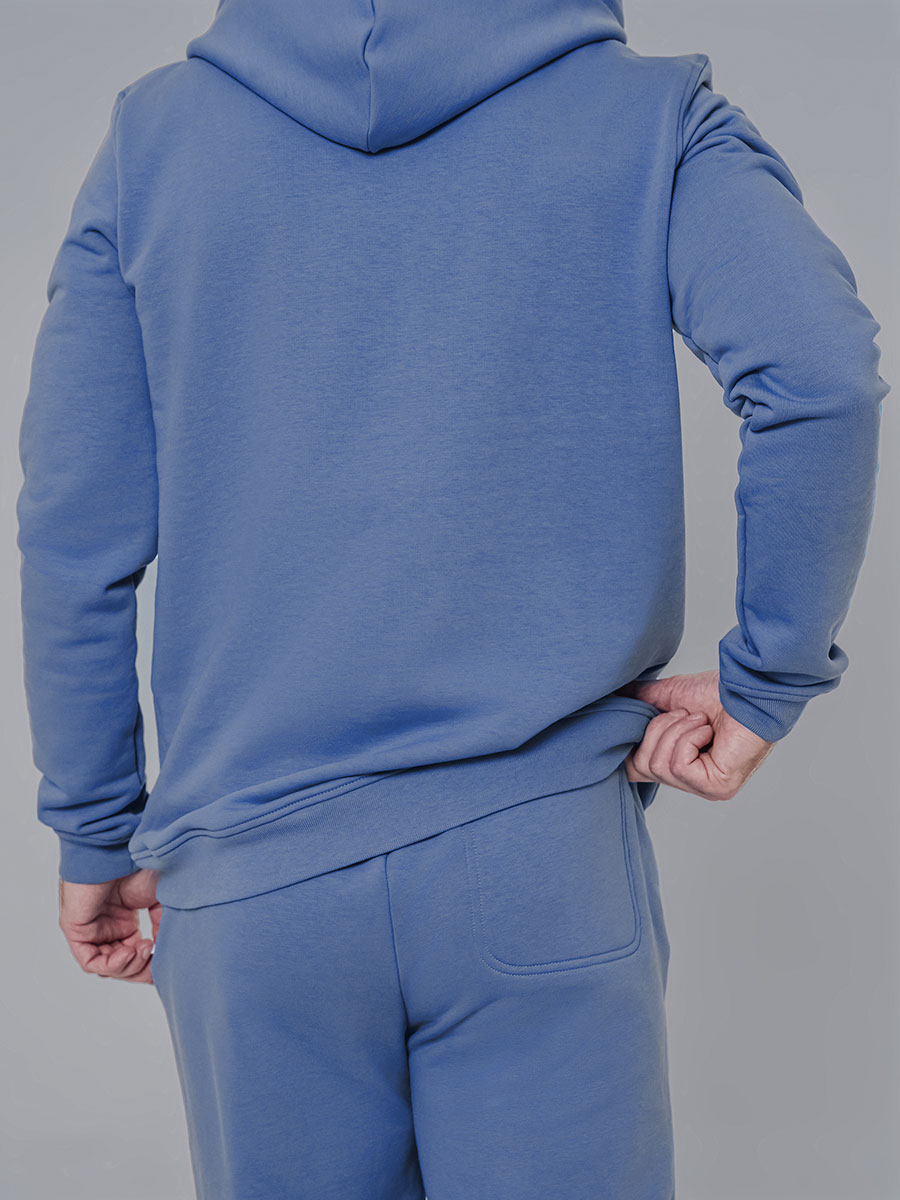 Худи без начеса, голубой